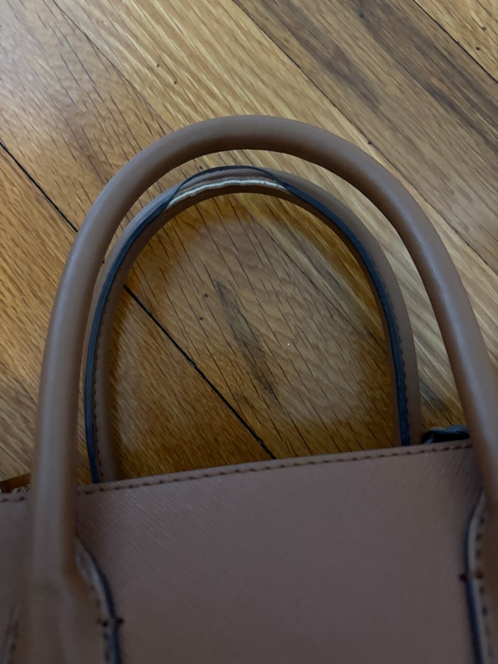 Michael Kors Brown & Light Blue purses both 2 included crossbody satchel bag set - Picture 9 of 16